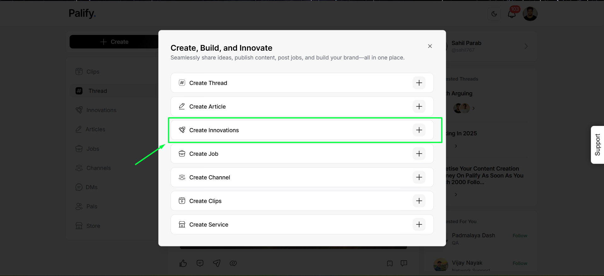 Create Innovation