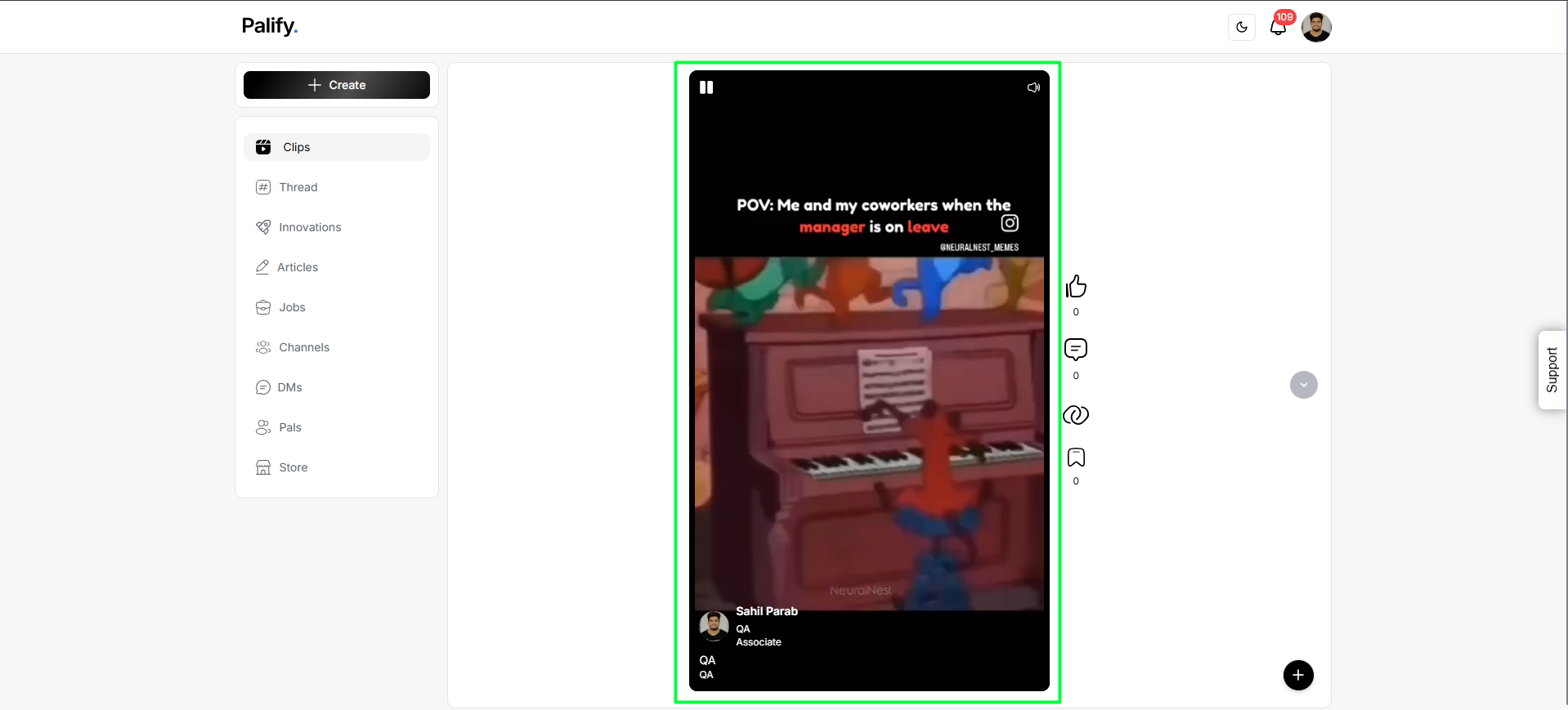 Clip Uploaded