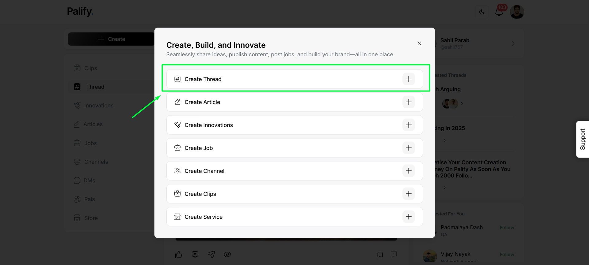 Create Thread